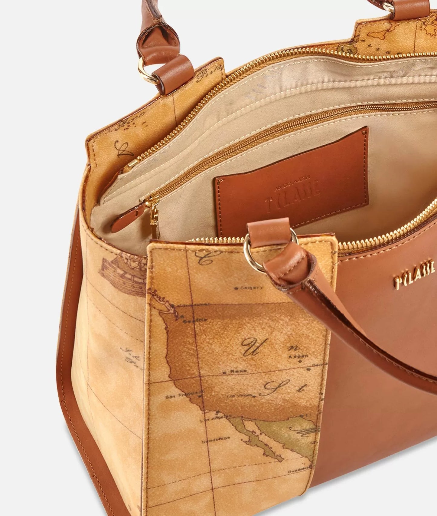 Geo Classic Borsa a mano piccola con inserto centrale