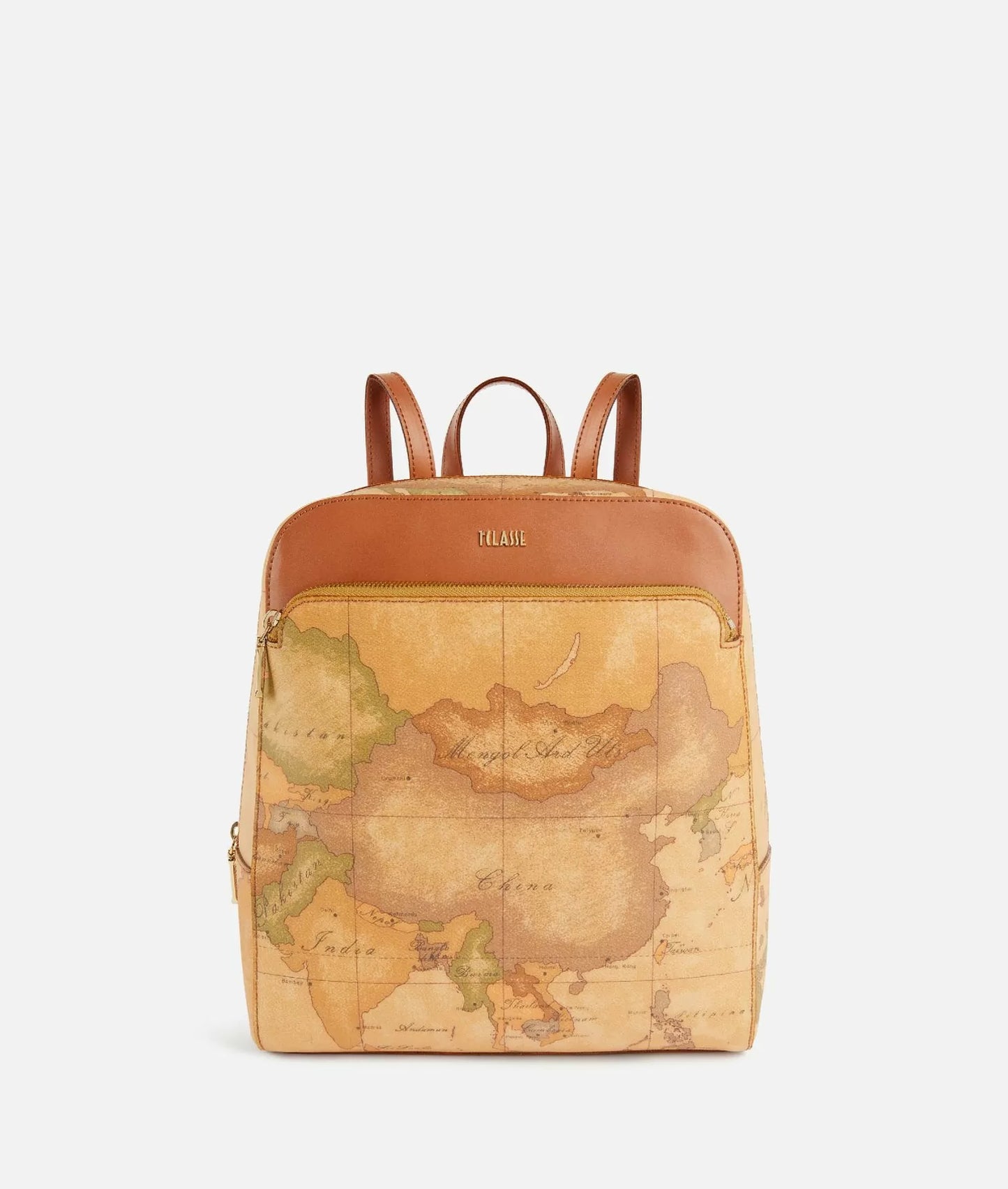 Zaino in tessuto stampa Geo Classic Naturale