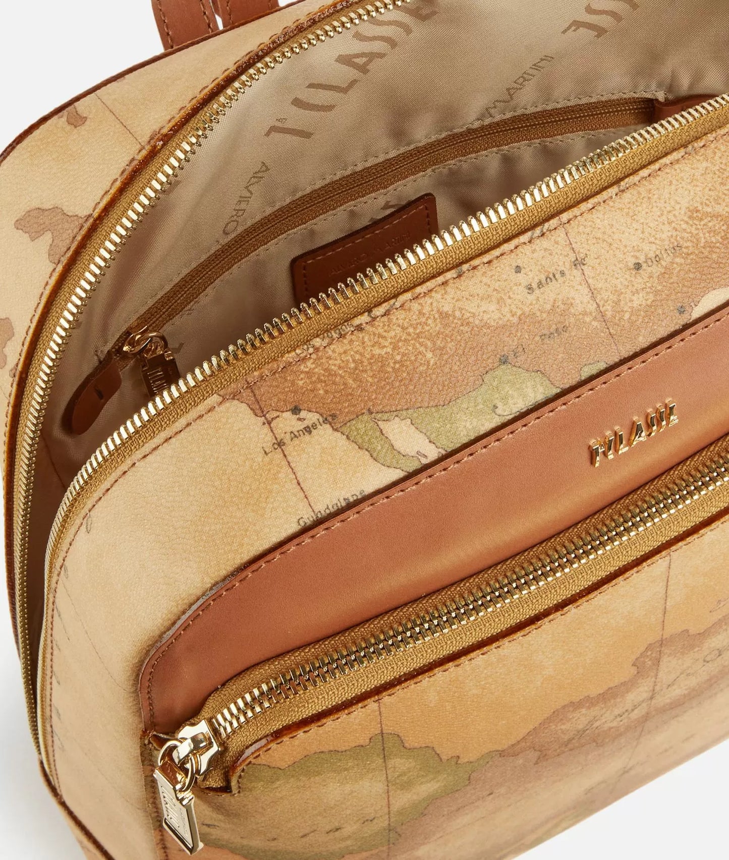 Zaino in tessuto stampa Geo Classic Naturale