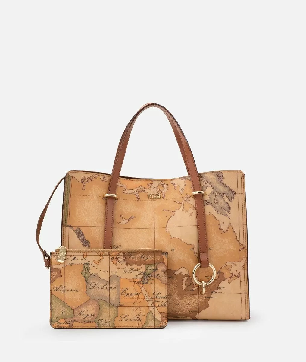 Geo Classic borsa shopping sfoderata