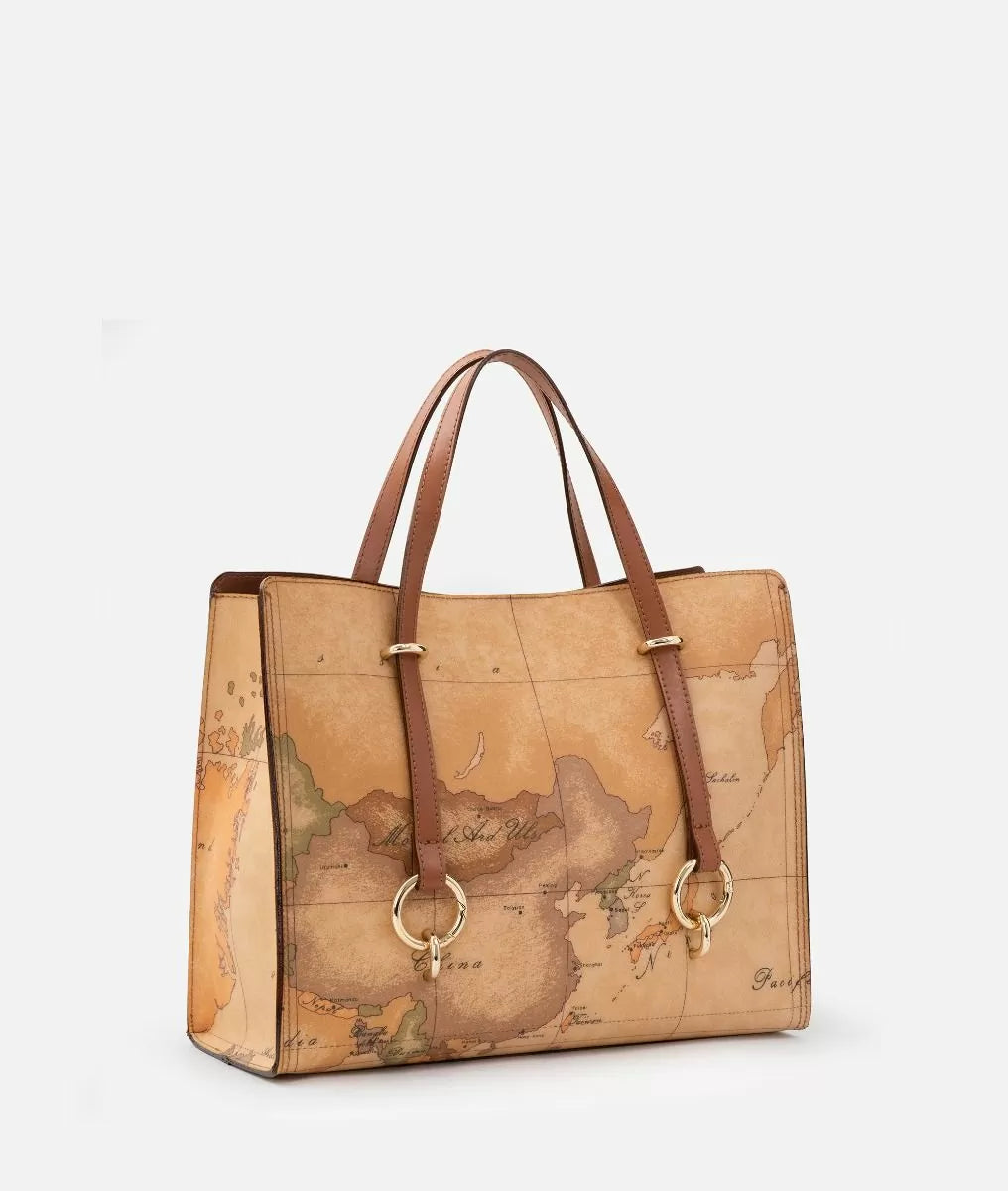 Geo Classic borsa shopping sfoderata