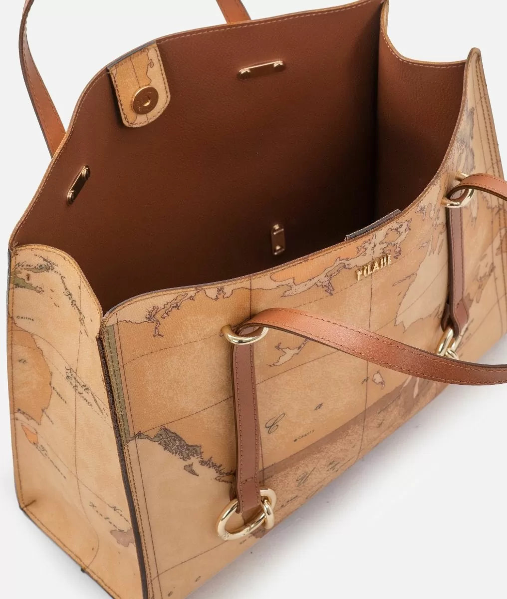 Geo Classic borsa shopping sfoderata