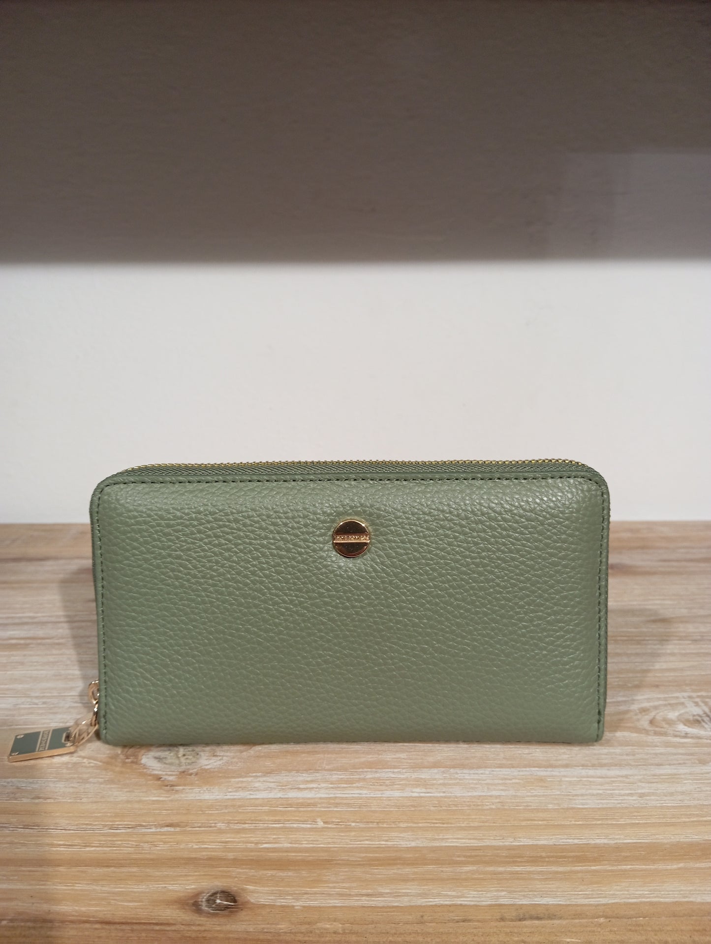 PORTAFOGLIO VITE LARGE OLIVE