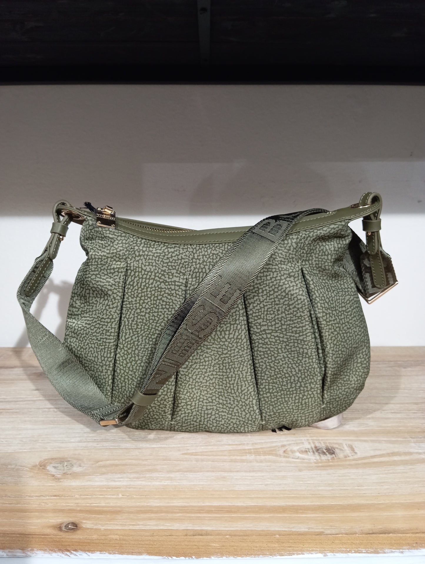CROISSANT HOBO SMALL MILITARY GREEN
