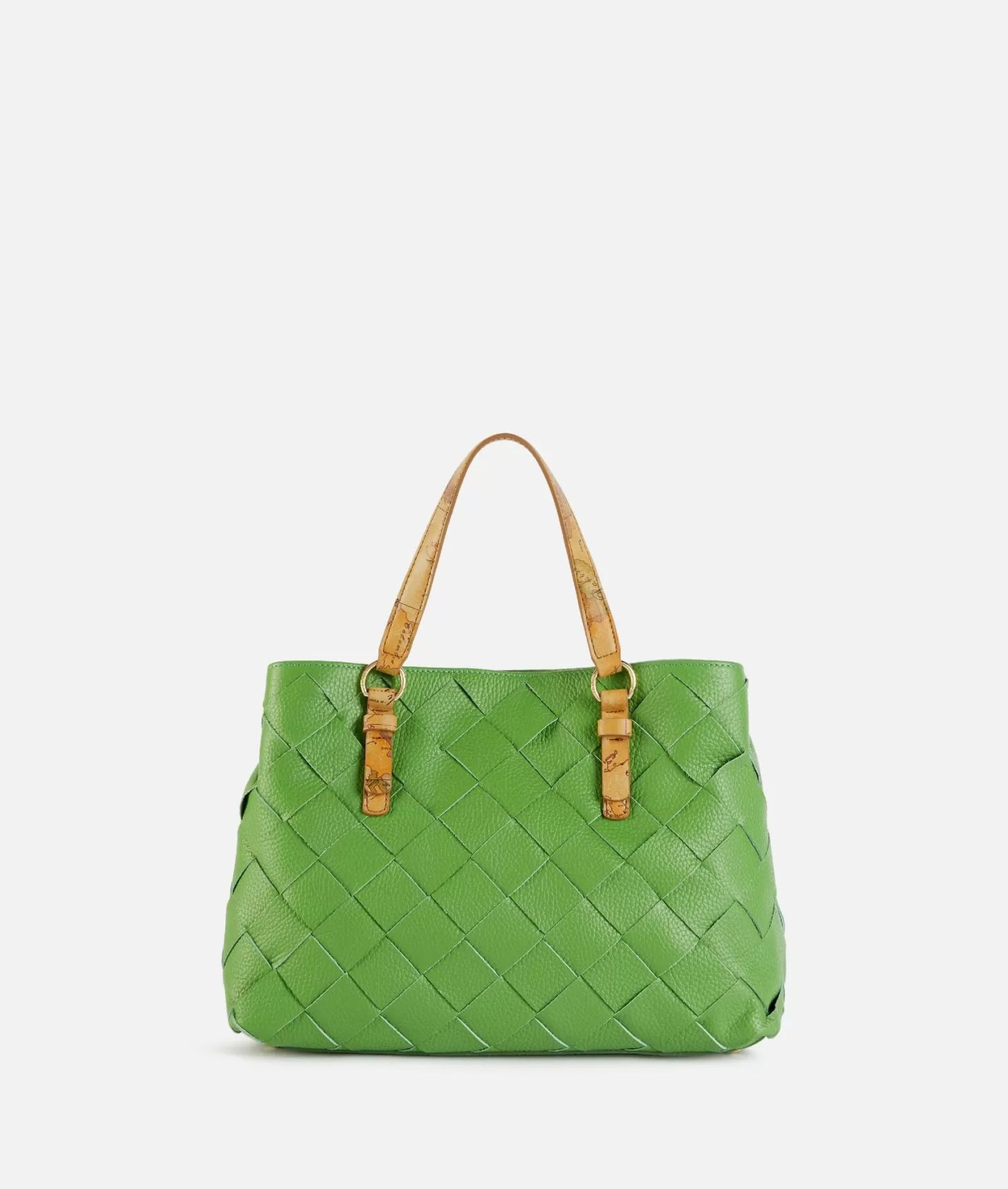 Pura Leather borsa a mano Verde Bali