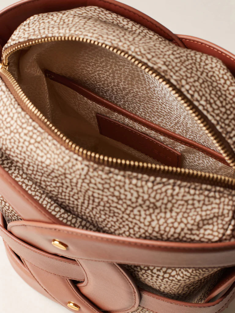 ALL ROUND SECCHIELLO MEDIUM MARRONE