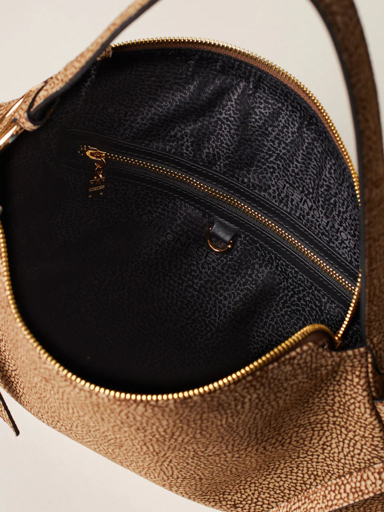 BRIDLE BORSA HOBO MEDIUM CAMOSCIO OP