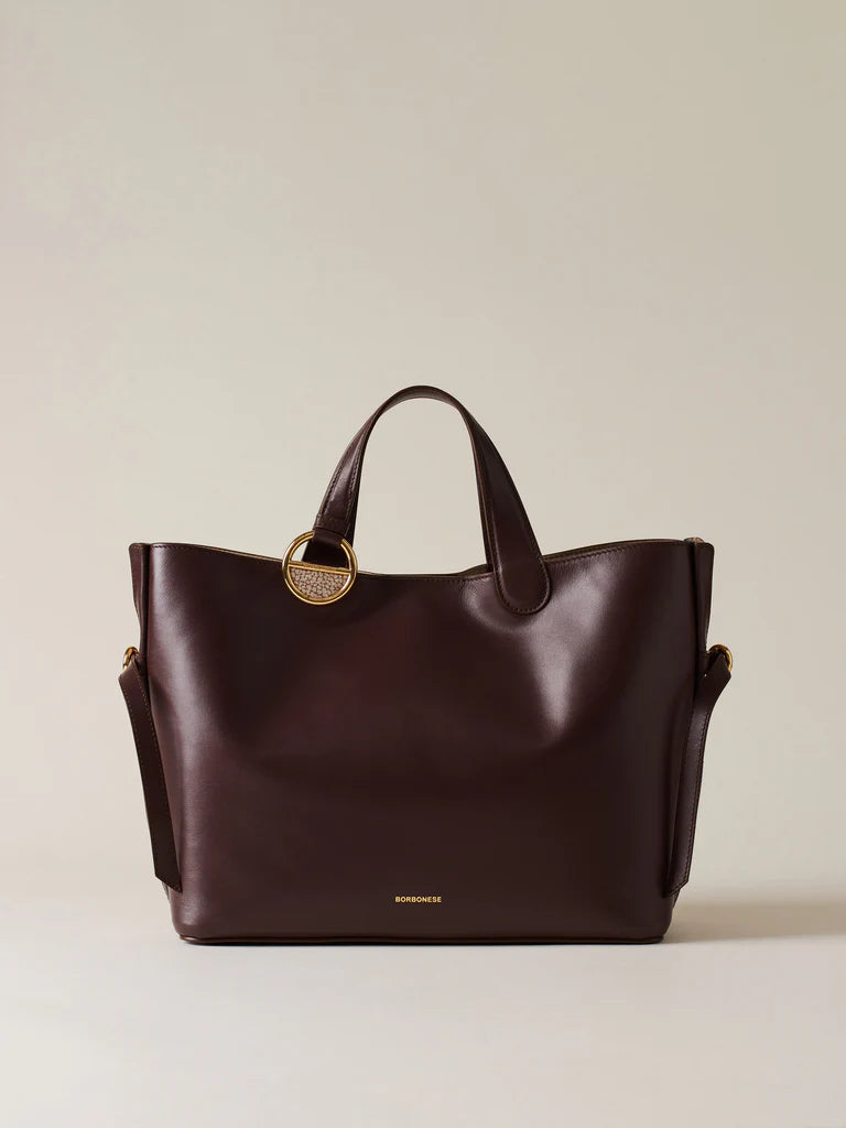 BRIDLE BORSA SHOPPING MEDIUM CASTANO/MUSHROOM
