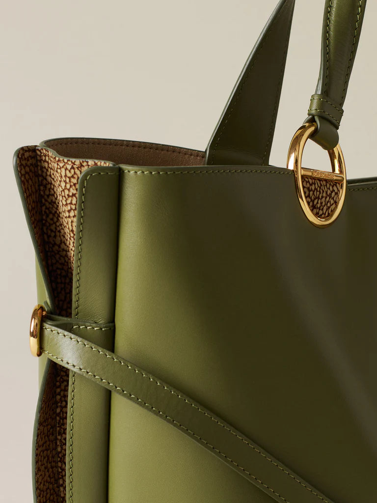 BRIDLE BORSA SHOPPING MEDIUM ALLORO\OP
