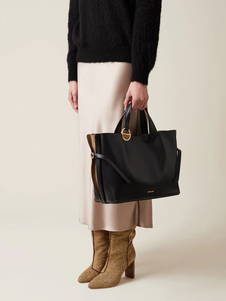 BRIDLE BORSA SHOPPING MEDIUM NERA\OP