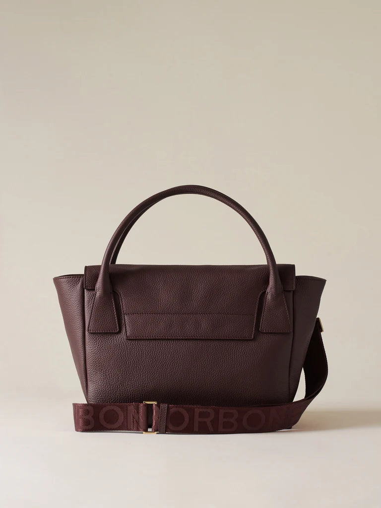 TORINESE BORSA BAULETTO MEDIUM CASTANO