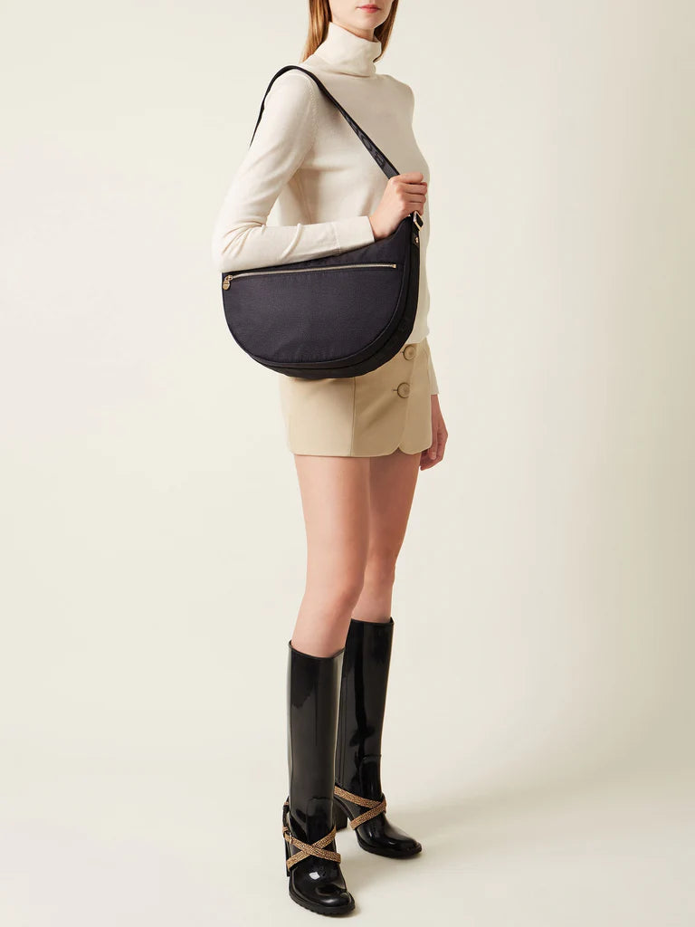LUNA BAG MIDDLE NERO