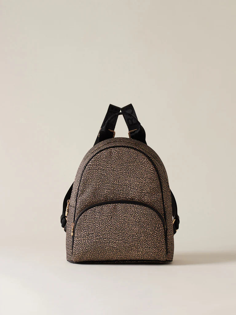ZAINO MEDIUM OP NATURALE / NERO