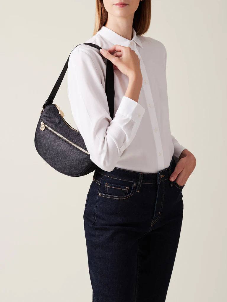 HOBO LUNA MINI NERO