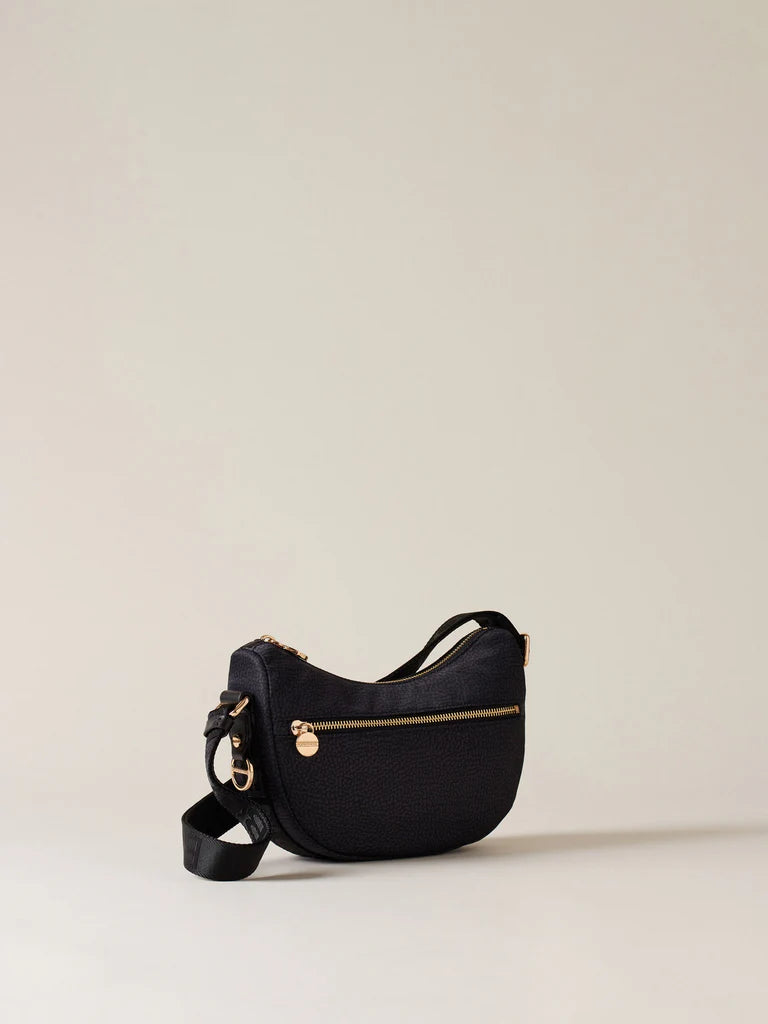 HOBO LUNA MINI NERO