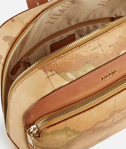Zaino in tessuto stampa Geo Classic Naturale