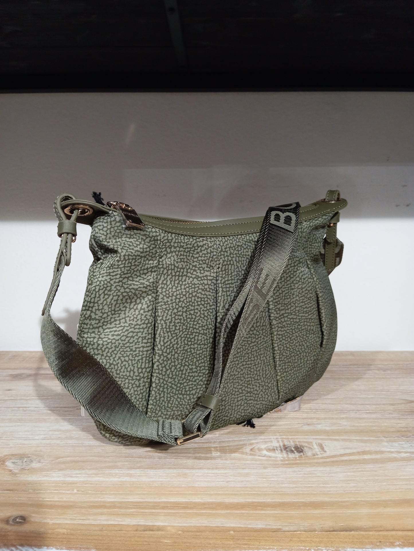 CROISSANT HOBO SMALL MILITARY GREEN
