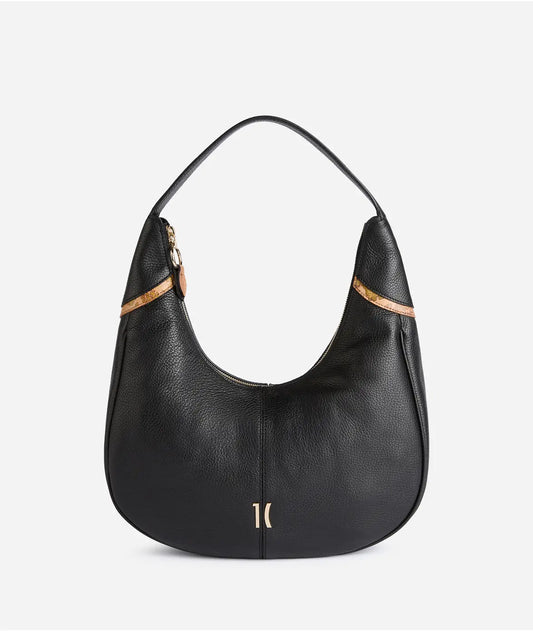 Castle Leather borsa sottospalla Nera