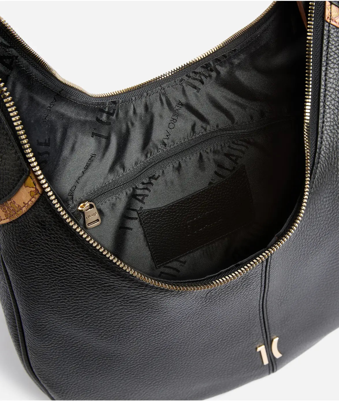 Castle Leather borsa sottospalla Nera
