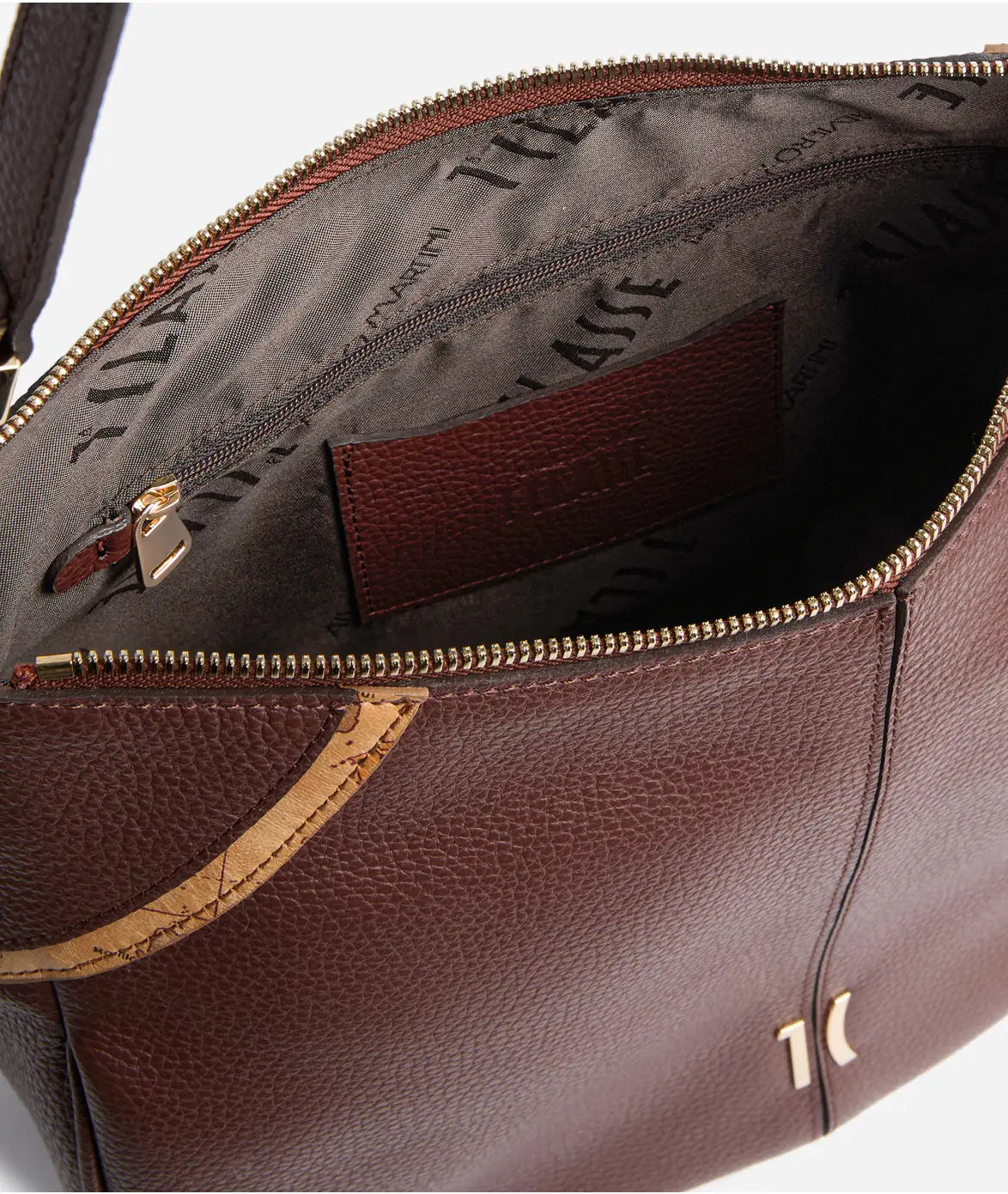 Castle Leather sottospalla doppia portabilità Mogano