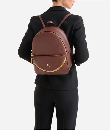 Castle Leather zaino Mogano