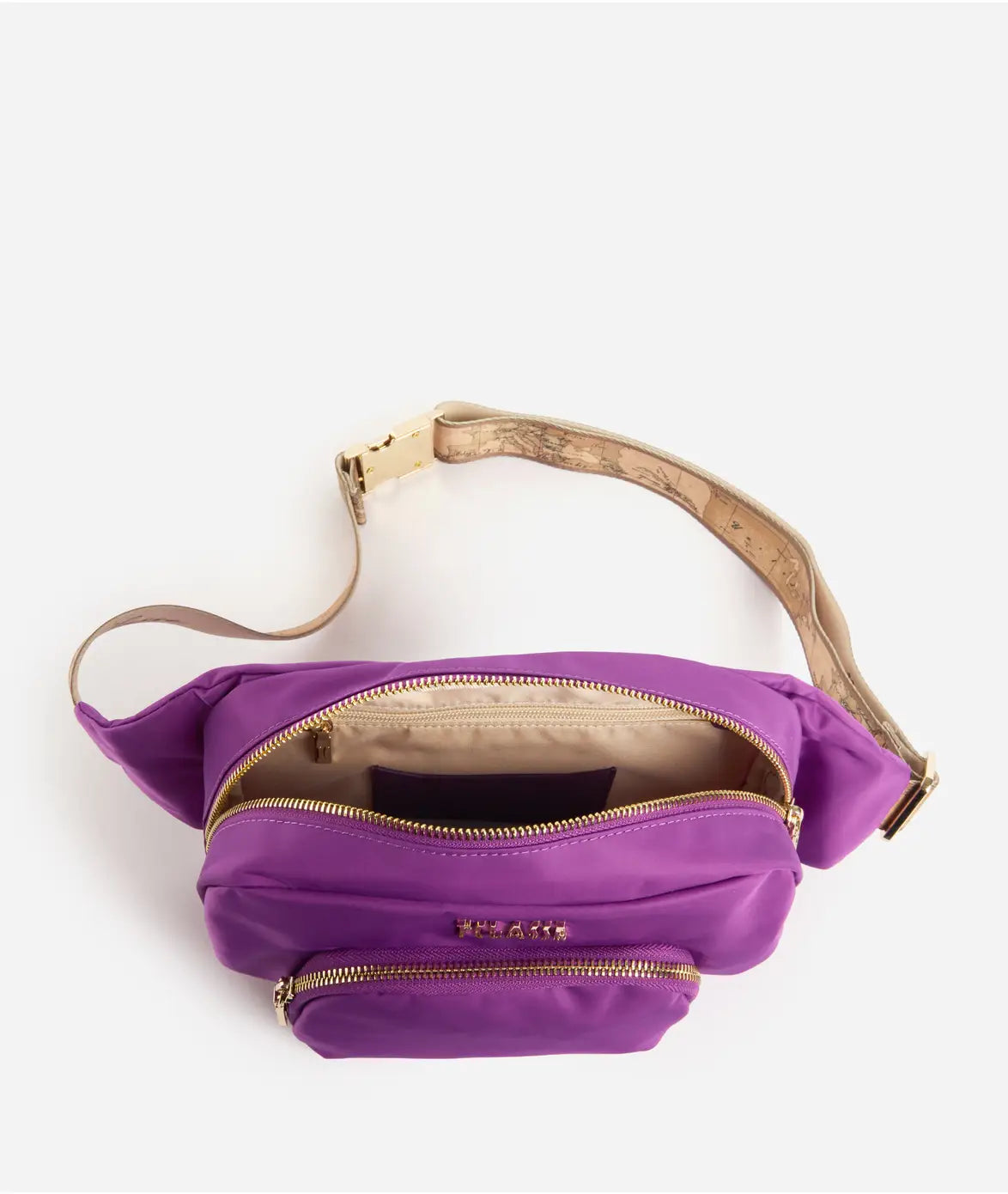 Breeze Nylon marsupio Viola Bougainville