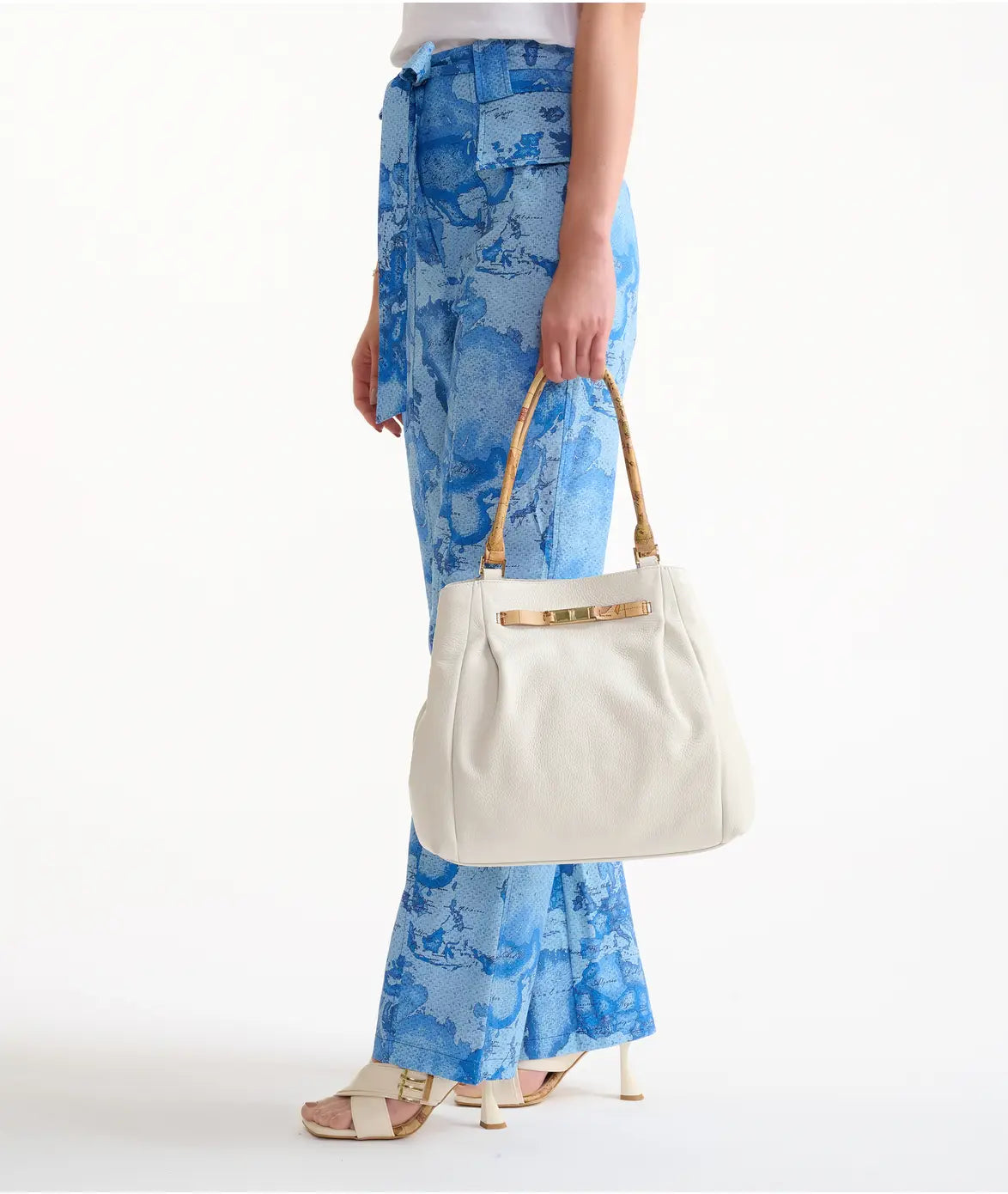 Country Bag borsa shopping Avorio