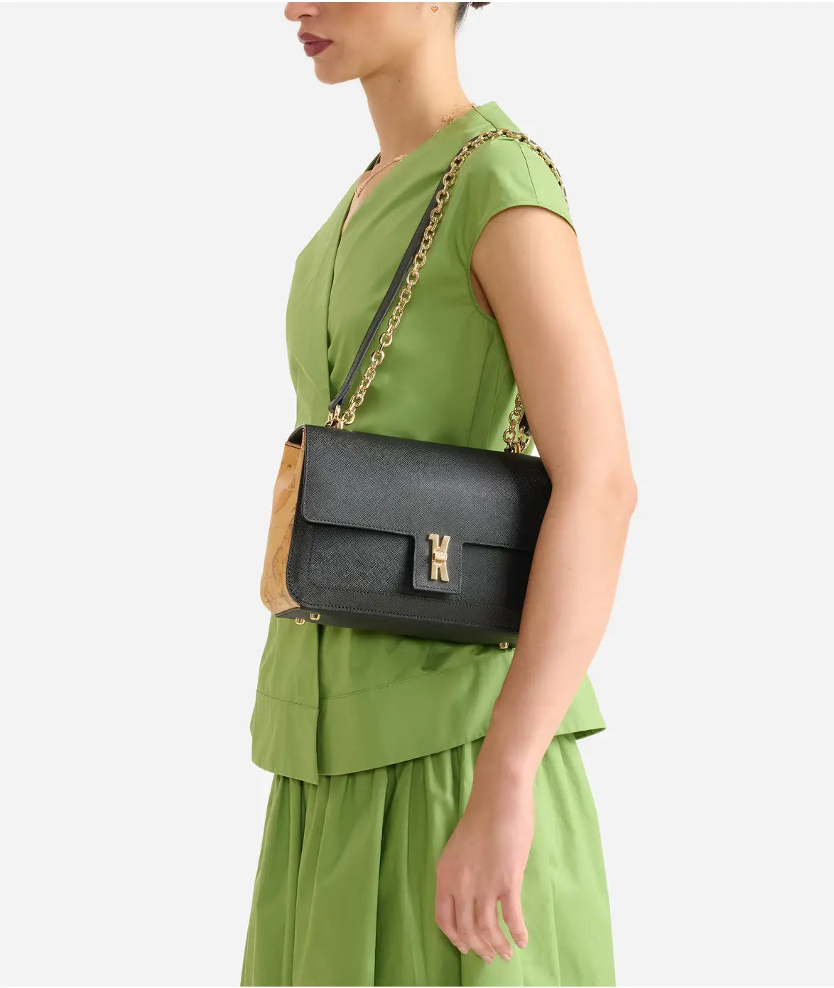 Bay Lock Bag tracolla Nera