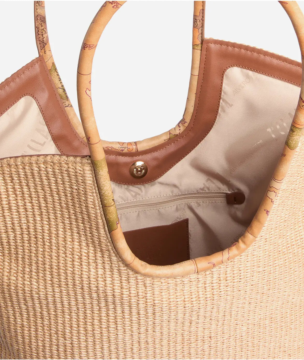 Sunny Rafia borsa shopping Naturale