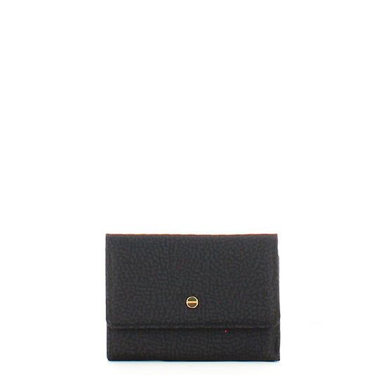 PORTAFOGLIO SMALL CON CLIP NERO