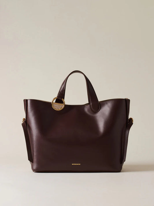 BRIDLE BORSA SHOPPING MEDIUM CASTANO/MUSHROOM