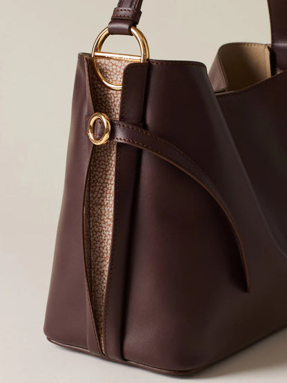BRIDLE BORSA SECCHIELLO MEDIUM CASTANO\MUSHROOM