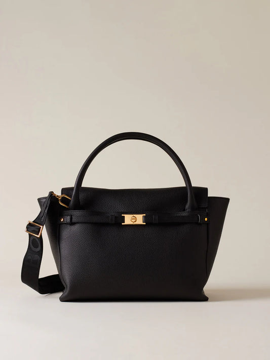 TORINESE BORSA BAULETTO MEDIUM NERA