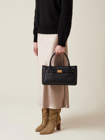 TORINESE BORSA BAULETTO SMALL NERA