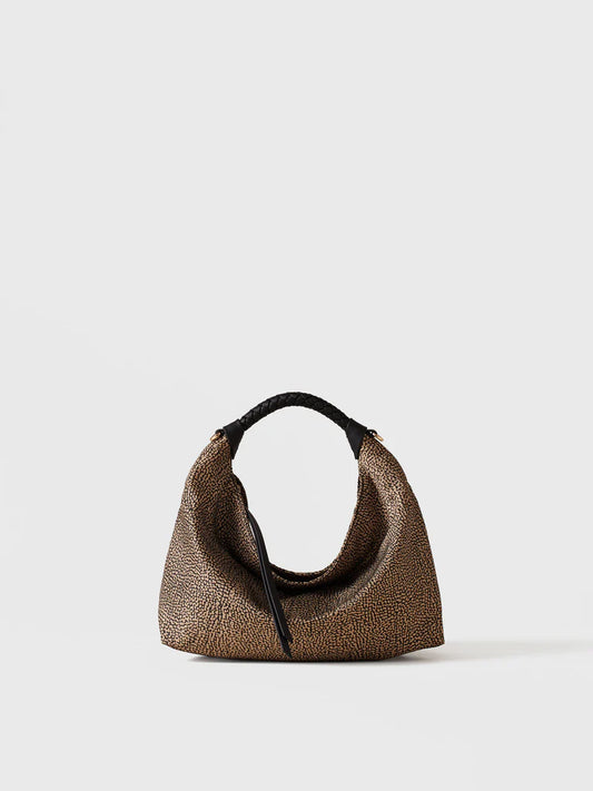PLIE BORSA HOBO SMALL Borsa a mano in Tessuto riciclato Op