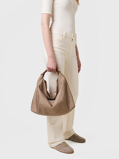 PLIE BORSA HOBO MEDIUM Borsa a mano in Tessuto riciclato Op