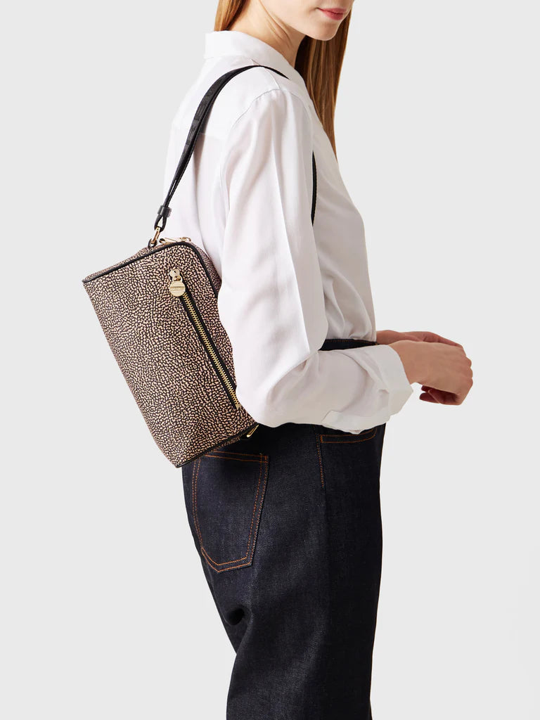 ECO LINE BORSA CAMERA CASE Tracolla di tessuto riciclato OP